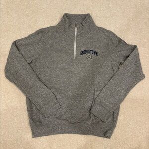 Georgetown Gray Quarter Zip
